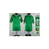 2010 Latest Mexico Home Green Football Jersey Embroidered Logo thumbnail-3
