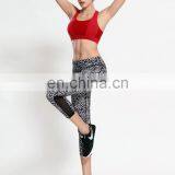 Nylon/Spandex Dry Fit Womens Gym Wear Sexy Durable Yoga Bra Wholesale Sports Bra