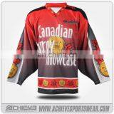 Custom Sublimated Hockey Uniforms Team Traning Hockey Gear Gym Practice Hockey Jerseys Suits thumbnail-4