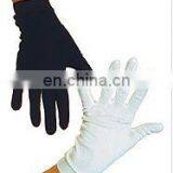 skiing raw silk gloves siden selma