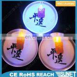 Wholesale Digital Custom Illuminated Remote Controlled Flag Led Badge thumbnail-1