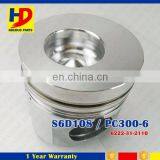 Direct Manufacturer PC300-6 6D108 Excavator Engine Piston 6222-31-2110 thumbnail-5