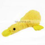Large Yellow Duck Pet Dog Chew Toy Custom Stuffed Animal Plush Squeaky Dog Toy thumbnail-2