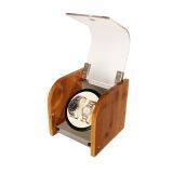 Bamboo Wood Piano Lacquer Wood Watch Winder Box for Automatic Watches Double thumbnail-3