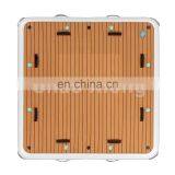 Water Play Equipment Platform Inflatable Floating Sea Boat Docks Swim Platform Water Jet Ski Air Dock