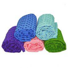 Suede Eco Friendly Material Organic Non Slip Yoga Mat Towel thumbnail-2