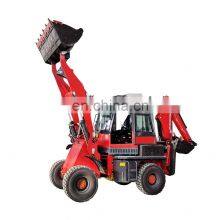 New Technology Tractor With Front End Loader and Backhoe Small Garden Tractor Loader Backhoe thumbnail-4