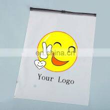Custom T Shirt Printing Packaging Bag With Self Adhesive Own Logo Clear Plastic Bag For Clothes thumbnail-4