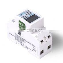 MODBUS RS485 Reading Multifunction Prepaid Single Phase Energy Meter thumbnail-4