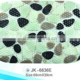 PVC bath printed bath mat mat anti-slip mat (JK-6636E)