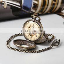 Shuhang SH06 Antique Mechanical Analog Watch Steel Customize Made Modern Womens Mens Pocket Watches thumbnail-2