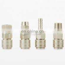 C Type Japanese Steel Nickel-plated Air Pump Air Pipe Pneumatic Self-locking Quick Release Coupling thumbnail-3