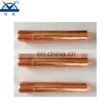 Factory Price Dia 16mm Copper Plated Steel Ground Rod 1.8 Meter Bonded Earth Rod thumbnail-3