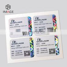 Shiny Silver Hologram Foil Strip With Customized Printing thumbnail-4