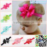 Fish tail Fabric tape ribbon weaving new colorful boutique bows girls alipress hair accessories MY-BA0007