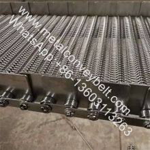 Stainless Steel Food Grade Chain Driven Belt SUS304 Chain Driven Stainless Steel Wire Mesh Conveyor Belt thumbnail-3