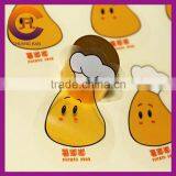 Printed Transparent Clear Custom Brand Name Logo Sticker thumbnail-1