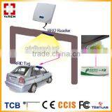 Smart Automatically Parking Uhf Rfid Reader With Tamperproof Windshield Tag