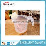 Measuring Cups 3 Piece Plastic Cup Set - Nesting and Stackable: 1 Cup, 2 Cup, and 1 Quart Sizes. Best for Cooking and Baking thumbnail-1