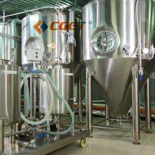 304 Stainless Steel Beer Fermentation Tank With PLC Control System thumbnail-3