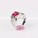 China Factory Custom Men's Ring Gemstone Big Stone Ring Designs Mens thumbnail-4