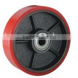 150x50mm Polyurethane cast iron wheel