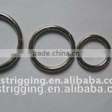 2016 New Fashion O Ring Hook 2016 Hot Sale /key Chains Stainless Steel Aisi 316 304 Welded Round Ring Nose Ring thumbnail-2