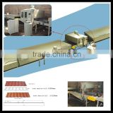 roofing material making machine stone coated roofing machine