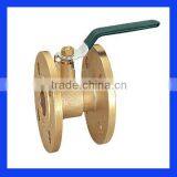 Ball Valve Made of Brass With Flange thumbnail-1