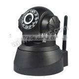 SIP-TM01W 0.3MP Wireless Indoor Dome PAN TILT P2P IP Camera With Plug & Play, TF Card Records for Video CCTV Security System