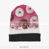 2015 New Arrival 3D Printing Cover Winter Knitting Wool Beanie Hats Factory Directly Selling Dropshipping thumbnail-5