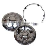 19.5''s/s bus wheel cover stainless steel wheel nut covers