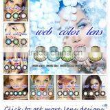 Halloween Party Cosplay Various Sparkle Color Contact Crazy Lens