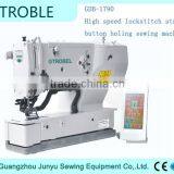 High-Speed Computer Controlled Lockstitch Straight Button Holing Industrial Sewing Machine Supplier's Choice