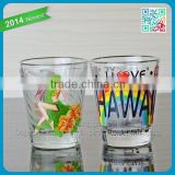 International Hawaii new christamas decorations candle holder new weddings candle candlestick with colorful decal logo