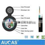 Manufacture GYTC8S Outdoor Fiber Optical Cable Self-Supporting Optical Fiber Cable For Fusion Splicer thumbnail-4
