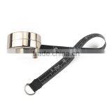 Hand Cranking Handle Metal Case 2Meter Printable Tape Measure Round With You Logo thumbnail-5