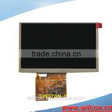 7inch 250nits 1024*600 lvds interface IPS module panel for all side viewing