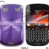 Purple Plastic Alloy Case for Blackberry Bold 9900.Aluminum Case for Blackberry 9900.W1717