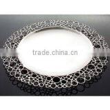 Hot Design Silver Wedding Charger Plate thumbnail-1