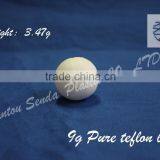 Two Part Plastic Ball, 31mm White Hollow Plastic Ball, Plastic Ball for Chemical Pill thumbnail-4