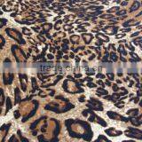 Dark Brown Polyester Leopard Print Milk Fiber Spandex Sportswear Print Lycra Fabric thumbnail-3