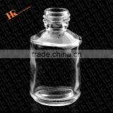 Slanted Shoulder Cylinder Essence Empty Glass Bottle