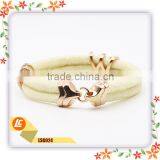 Most Popular Genuine Bracelet Men ,high Class Red Stingray Cord for Watch Lovers,fashion Wrap Bracelets Leather Treaty Bracelet thumbnail-3