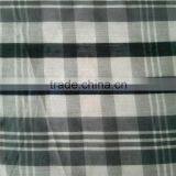 shirt fabric yarn dyed woven fabric nylon cotton blended plaid check fabric light voile fabric
