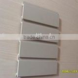 PVC slat wall panel grey