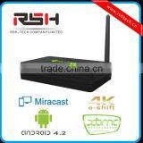 New Arrival Android Smart Media Player Network tv Box , Supports Google TV Market,skype Webcam Chat