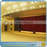 Aluminum electric curved motor 6-30m curtain track with reomte control, bending curtain track