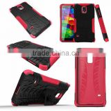 Tyre style PC and TPU Stand armor case for Samsung galaxy S5