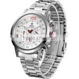 2015 WEIDE Relojes De Marca Masculino Auto Date Day Week Stainless Steel Band Clock Men Watches WH3311-4C thumbnail-3